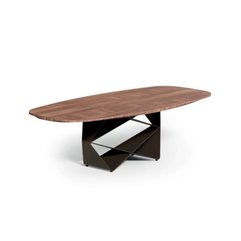 Tavolo fisso Gem Ozzio piano Intarsiato 260x120 cm